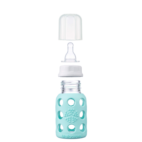 4oz Lifefactory Glass Baby Bottle