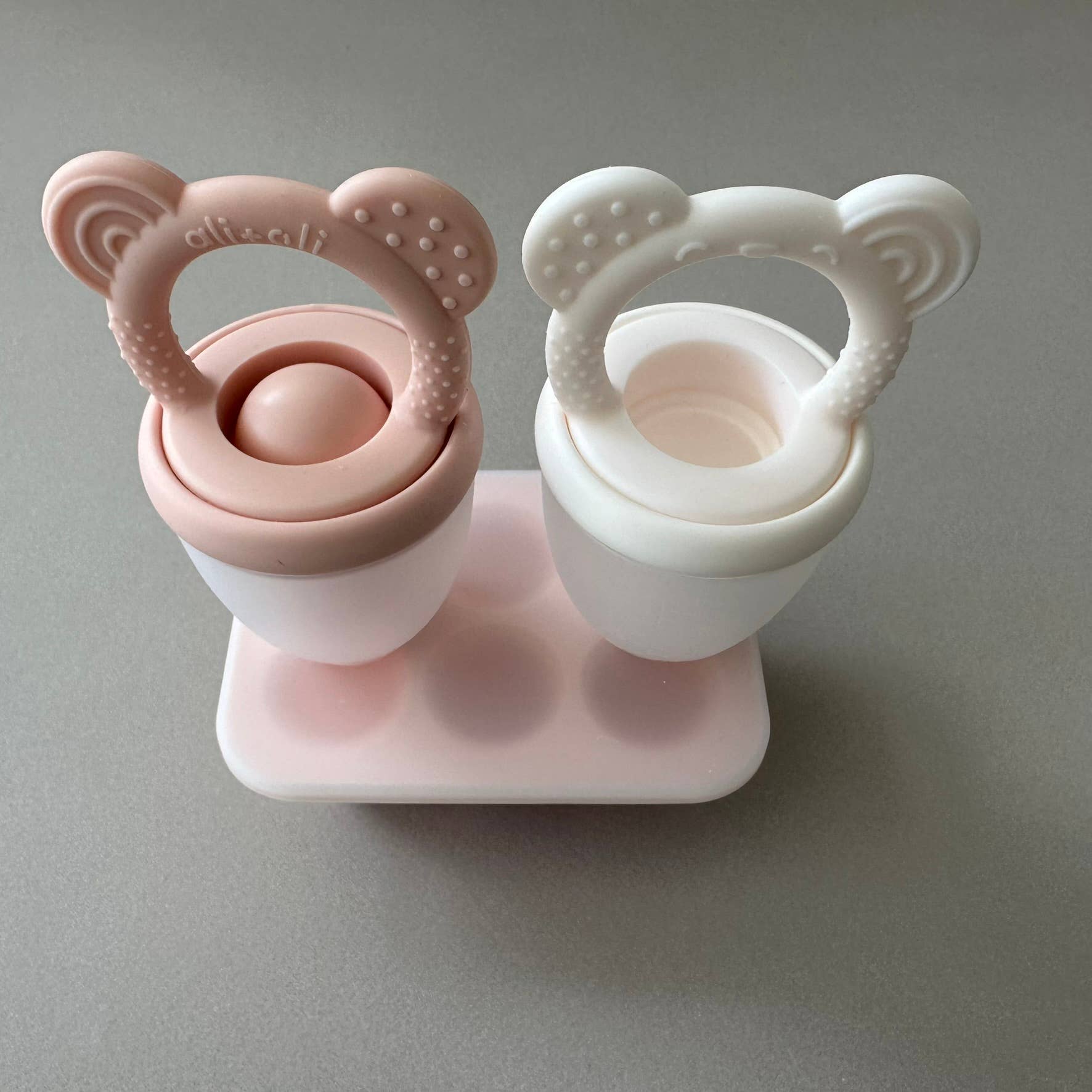 3pc Food & Fruit Pacifier Feeders with Freezer Tray