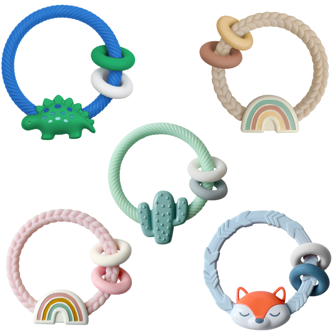 Silicone Teether Rattles