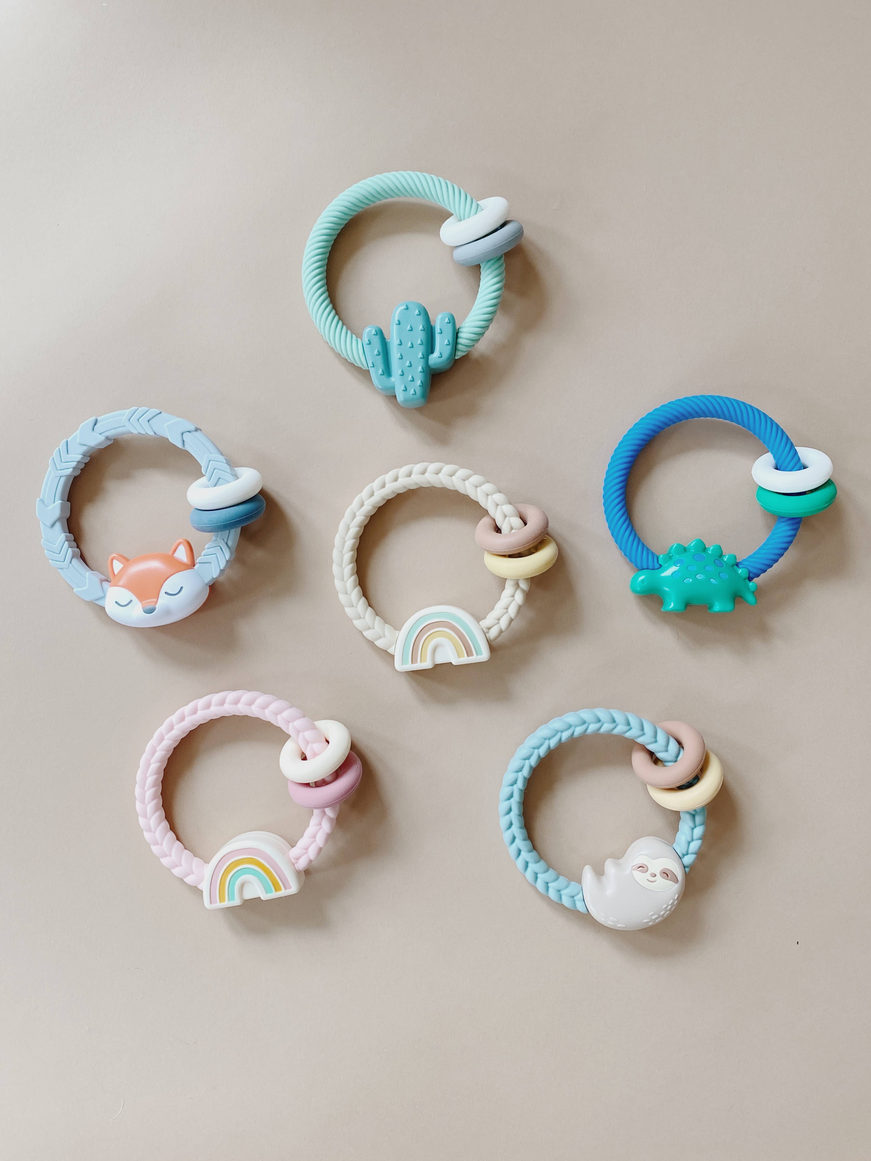 Silicone Teether Rattles