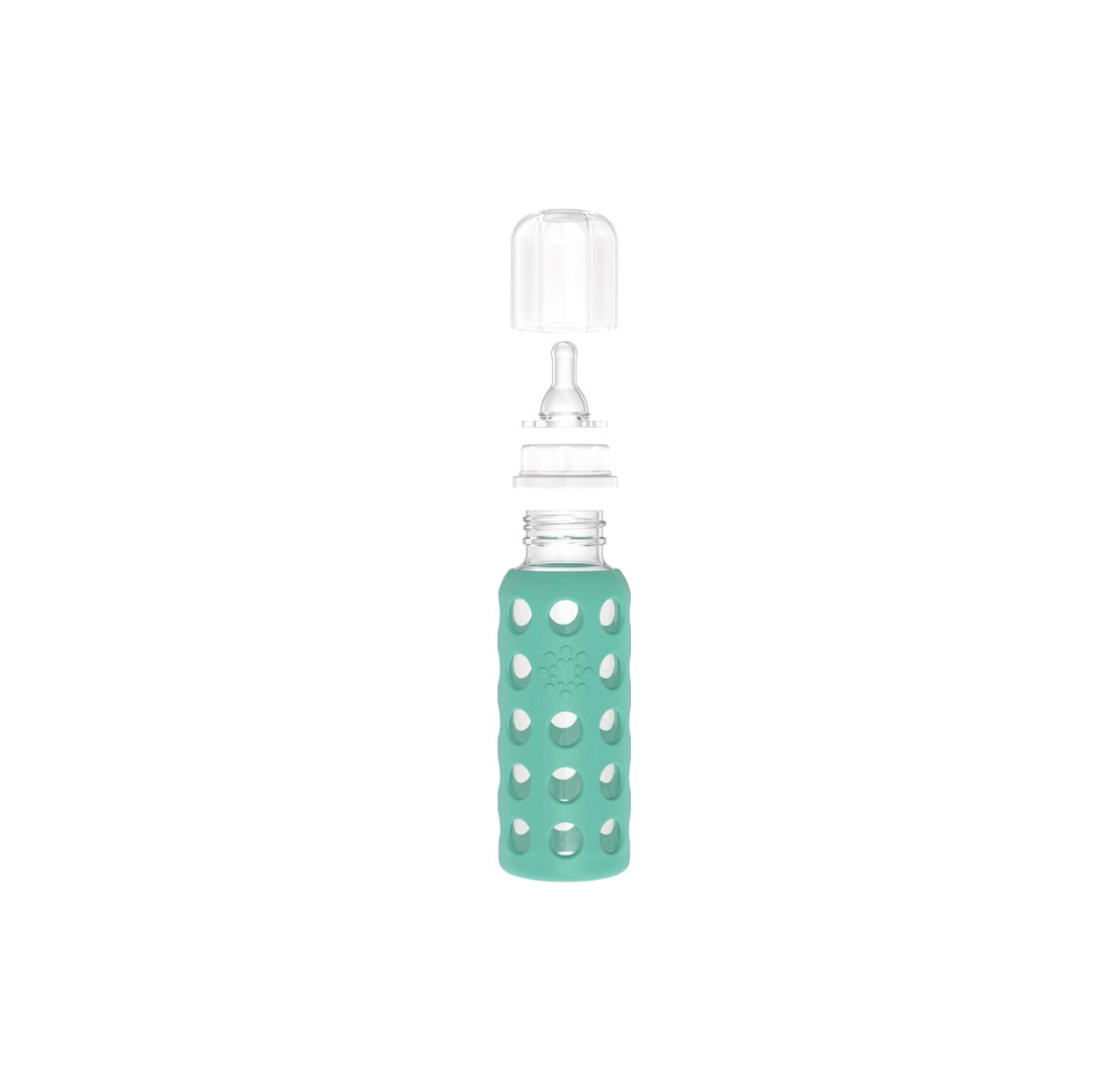9oz Lifefactory Glass Baby Bottle